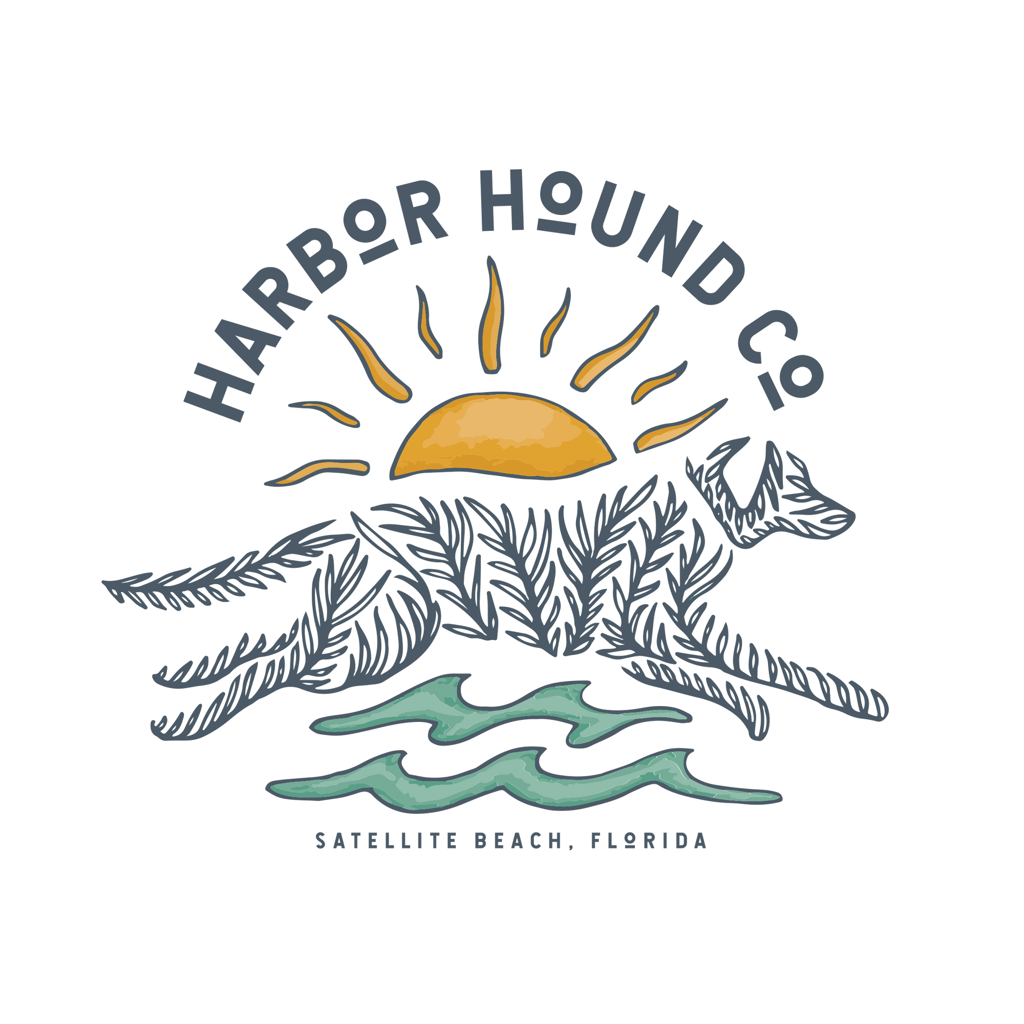 Harbor Hound Co. - Explore Suncatcher Sticker
