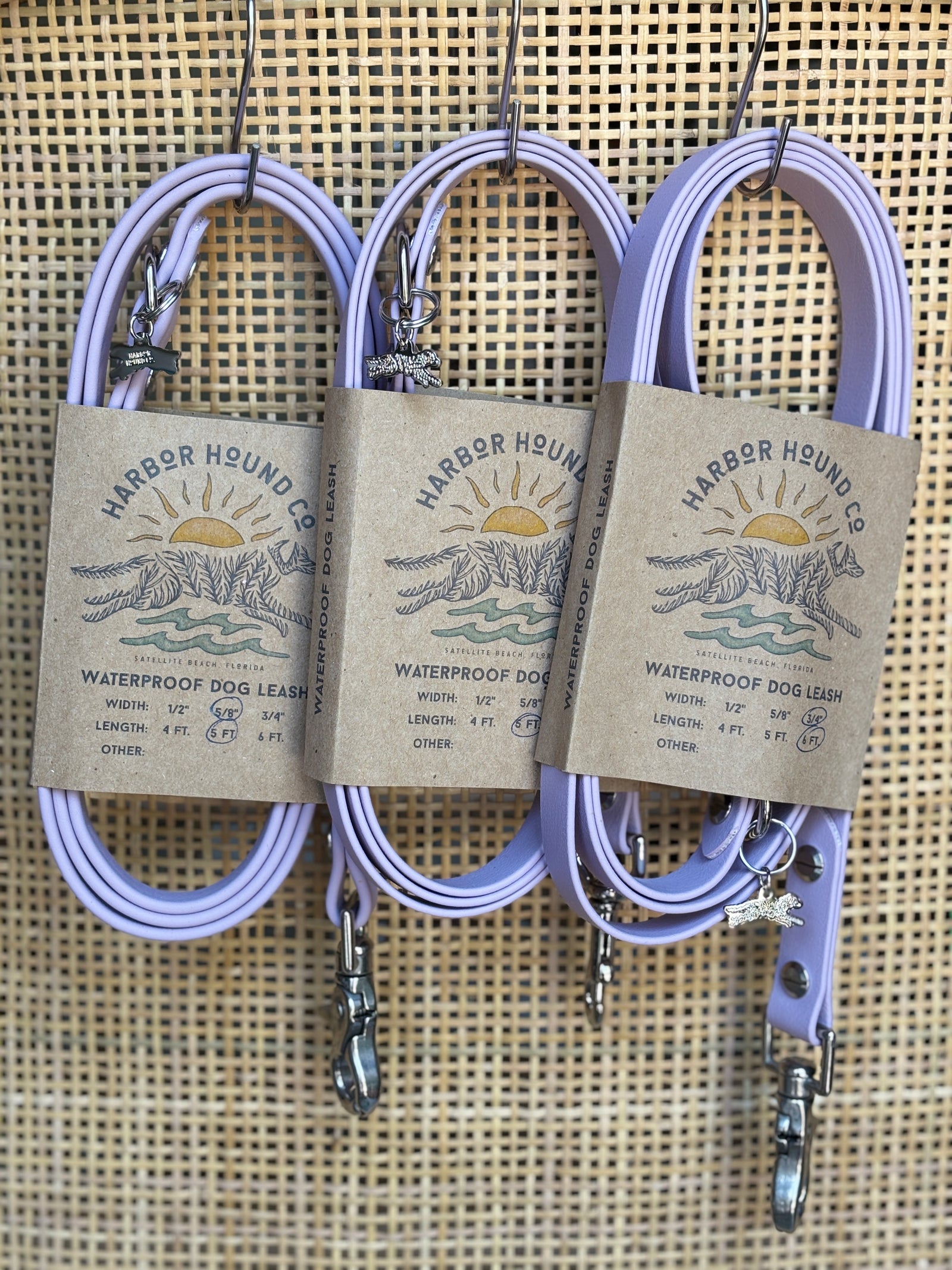 LAVENDER Traditional Style Leashes