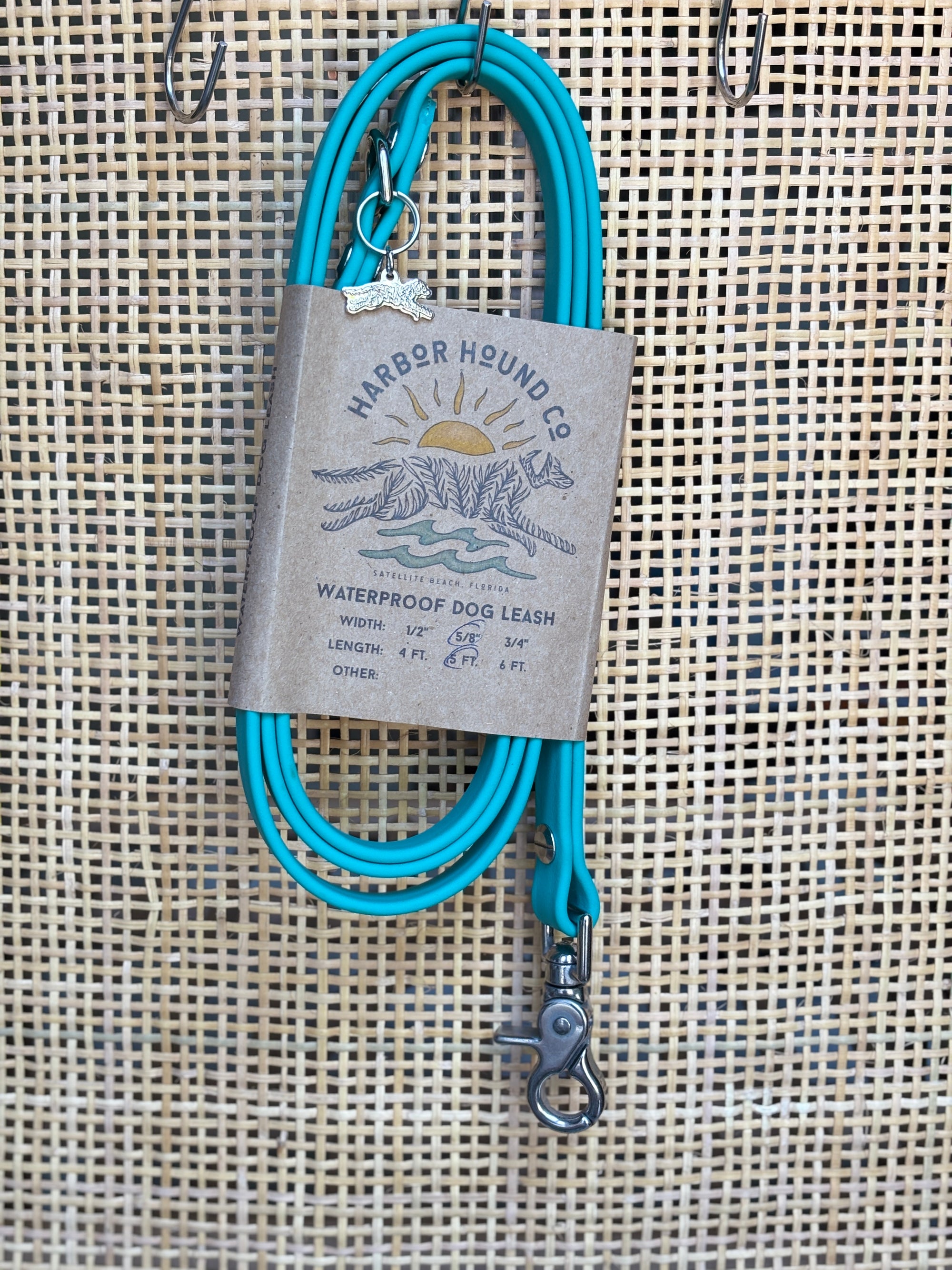 TURQUOISE Traditional Style Leashes