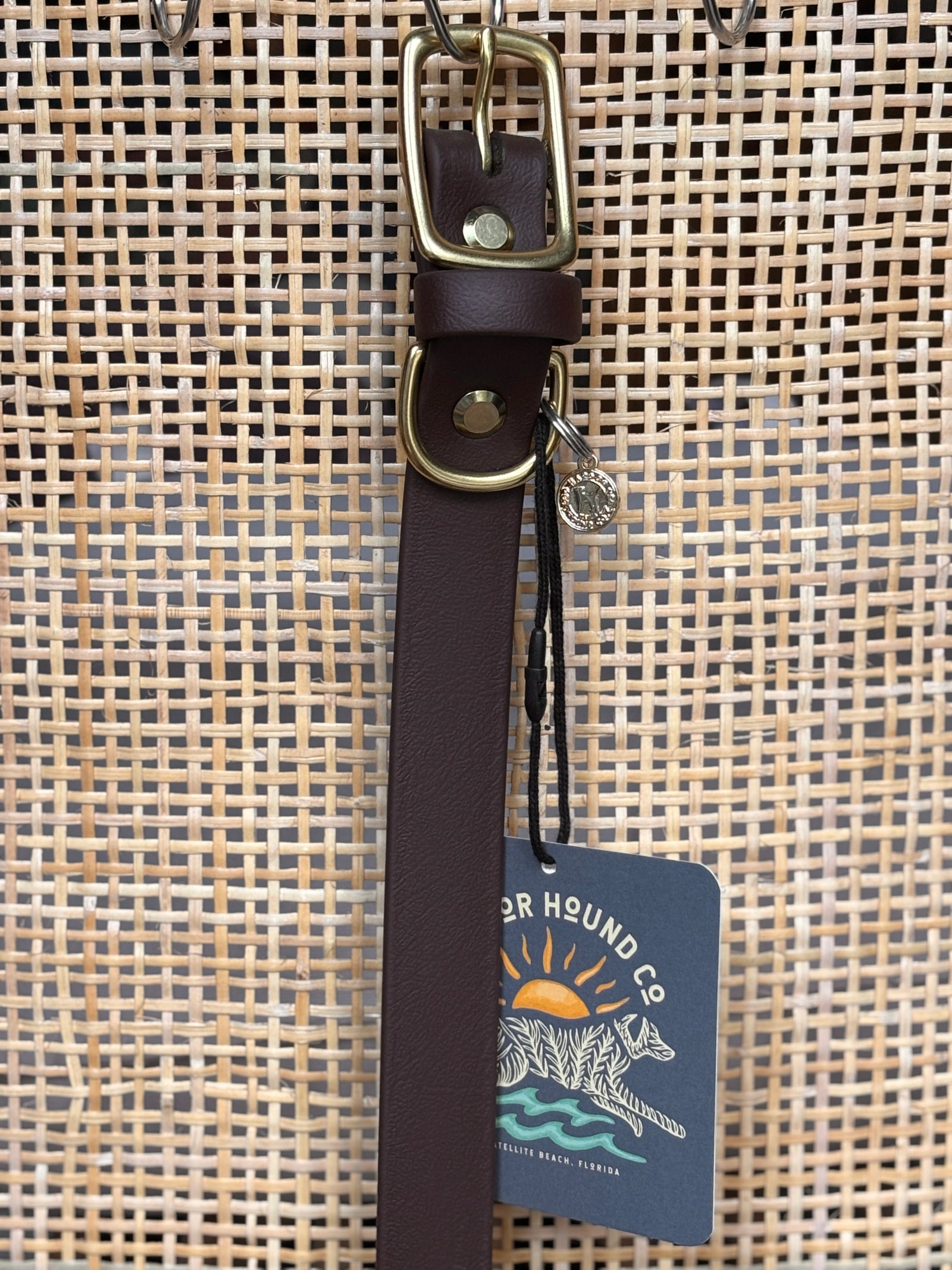 1" DARK BROWN, 16-18" Buckle Collars