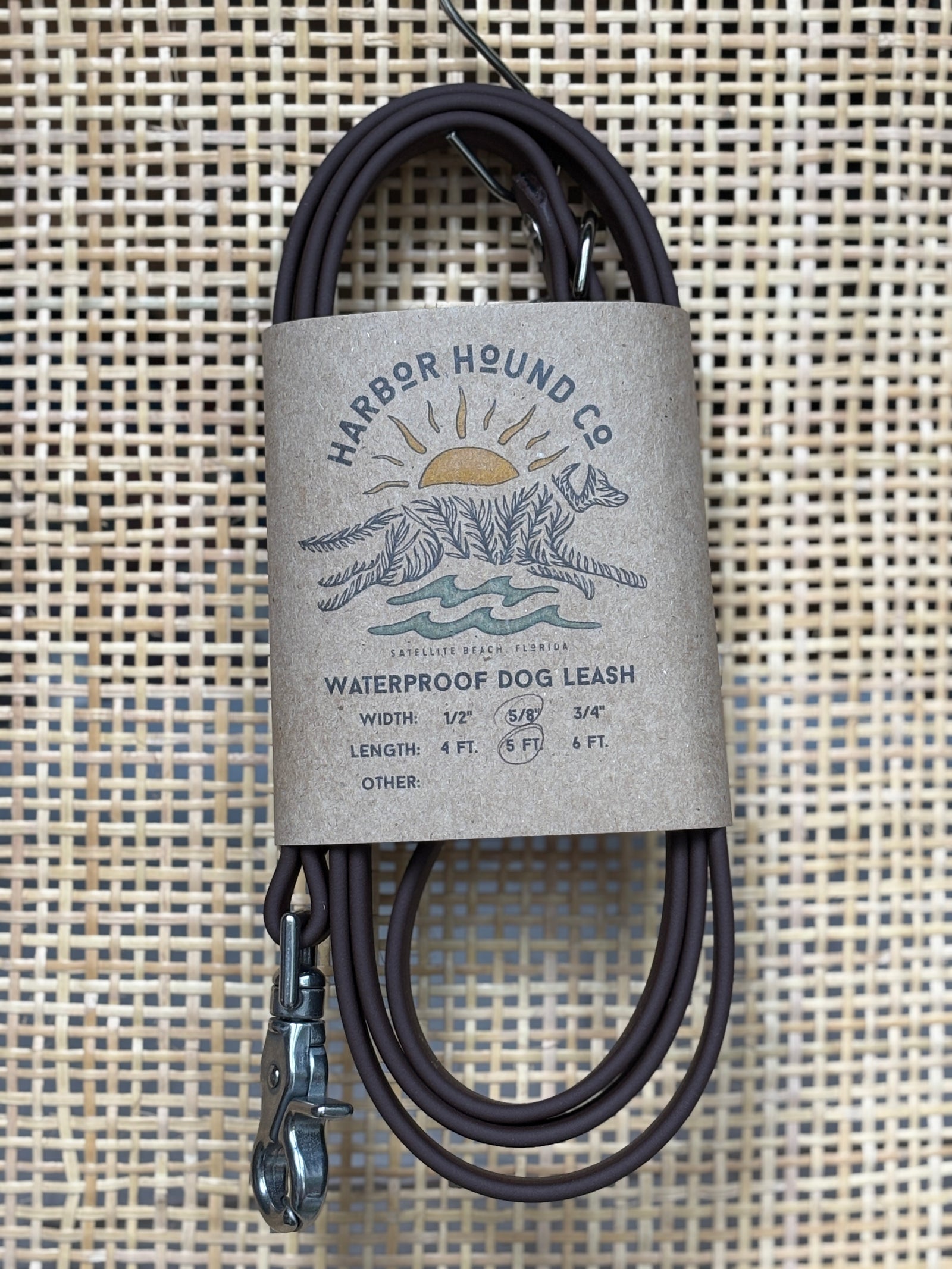 DARK BROWN Traditional Style Leashes