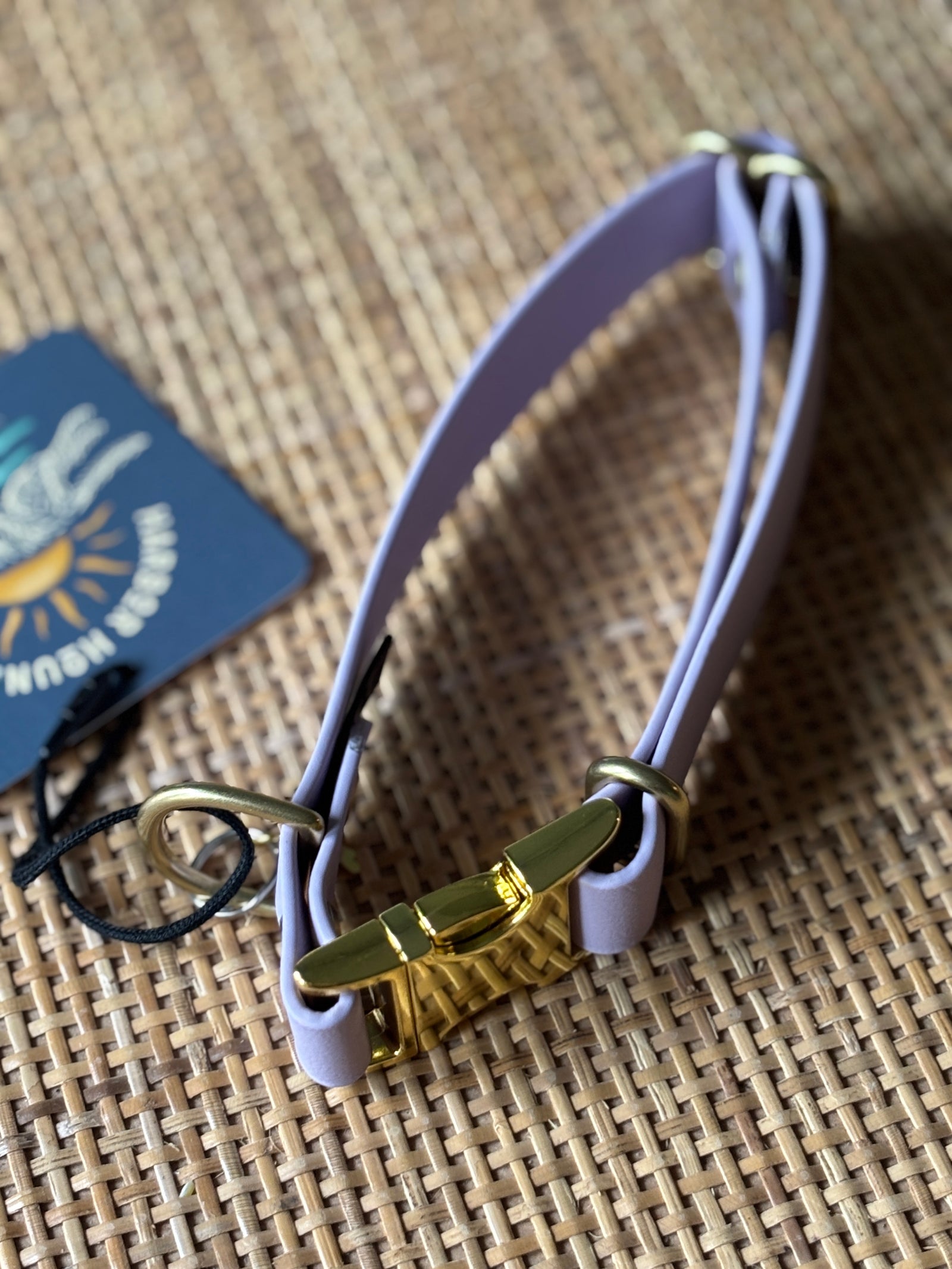 1" LAVENDER, 14-19" Quick-release Buckle Collar