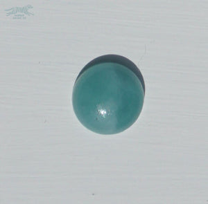 1.5 ASTERIA Gemstone Buckle Collar - 4 Amazonite - Waterproof Collar