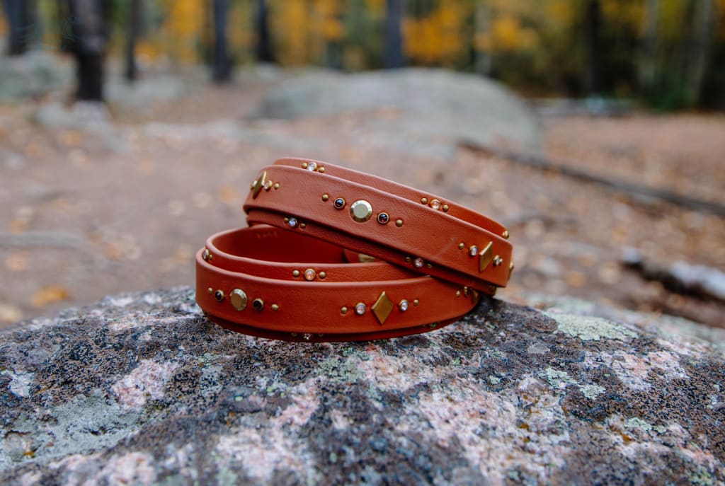 1.5 OCTAVIA Layered Buckle Collar - Waterproof Collar