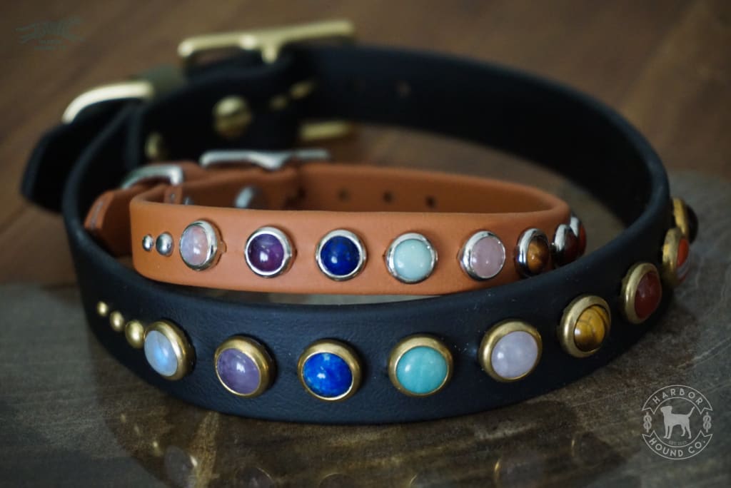 Infinity stone dog collar best sale