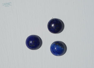 5/8 GAIA Gemstone Buckle Collar - 14 Lapiz Lazuli - Waterproof Collar