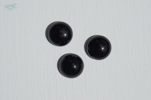 5/8 GAIA Gemstone Buckle Collar - 30 Black Onyx - Waterproof Collar