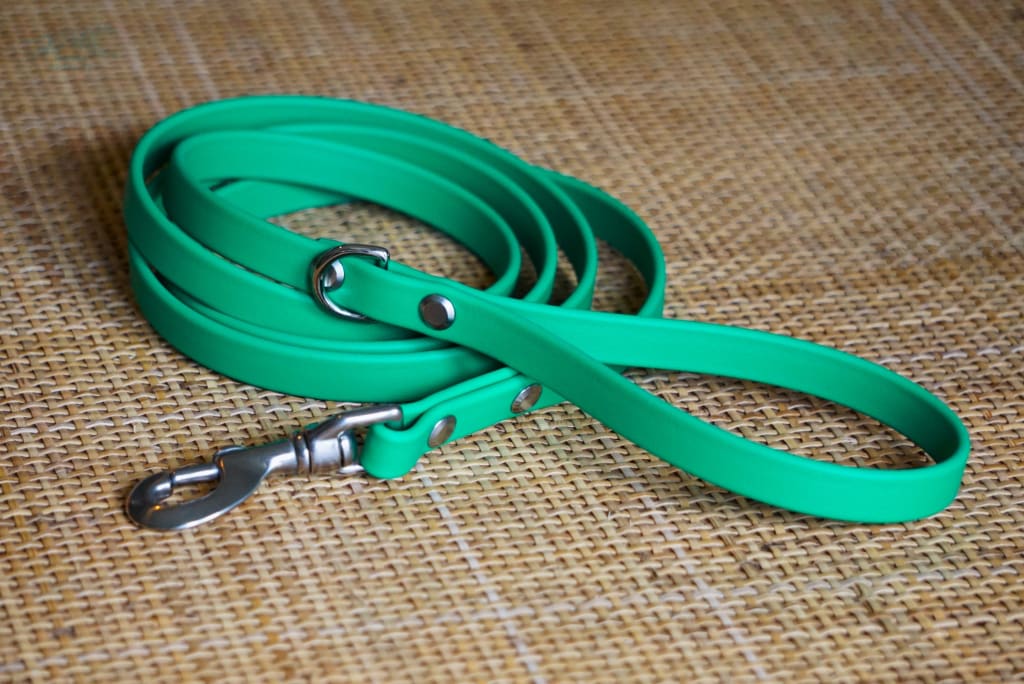 6 Foot 5/8 Emerald Leash