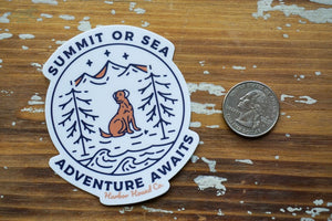 Adventure Awaits Sticker - Accessories