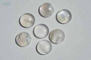 ERIS 1.5 Gemstone Buckle Collar - 20 Moonstone - Waterproof Collar