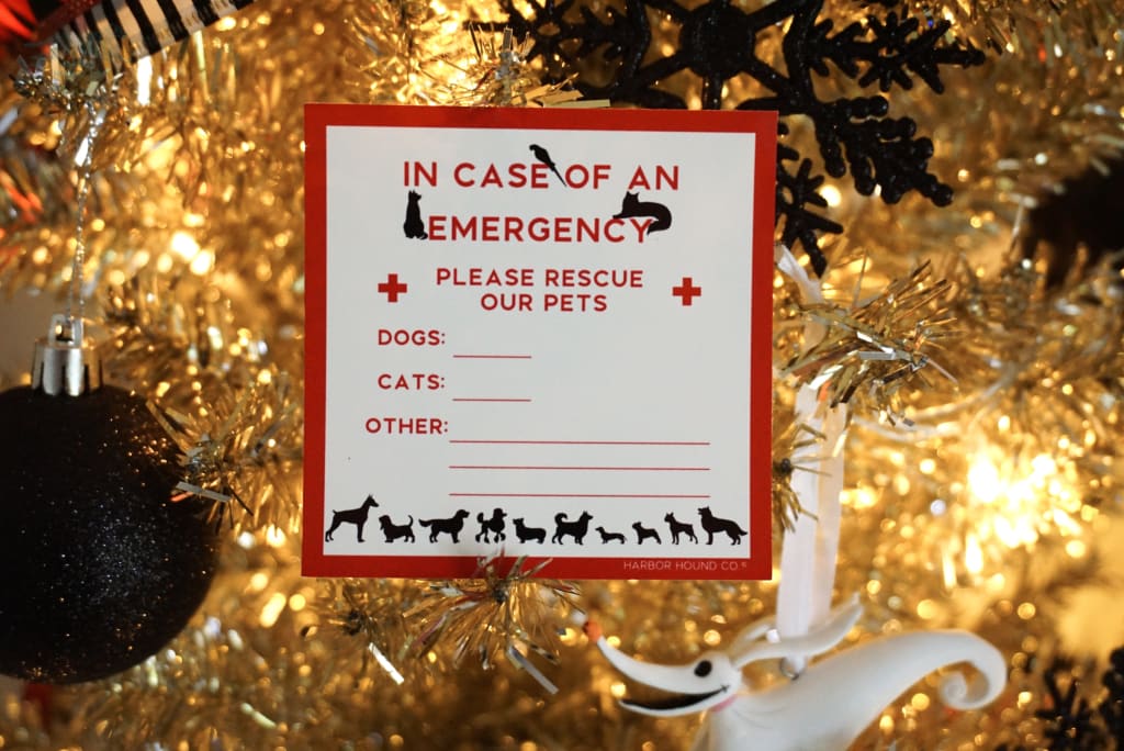 Emergency Alert Window Static Cling - Accessories