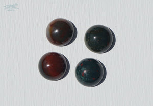 ERIS 1.5 Gemstone Buckle Collar - 28 Bloodstone - Waterproof Collar