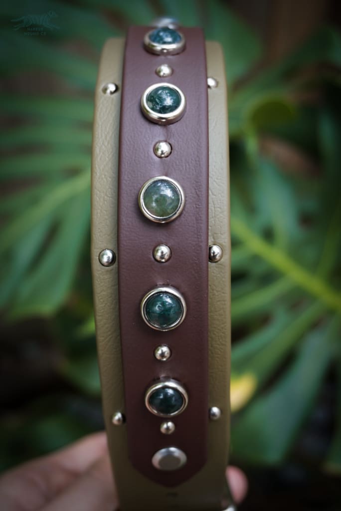 ERIS 1.5 Gemstone Buckle Collar - Please Coose One - Waterproof Collar