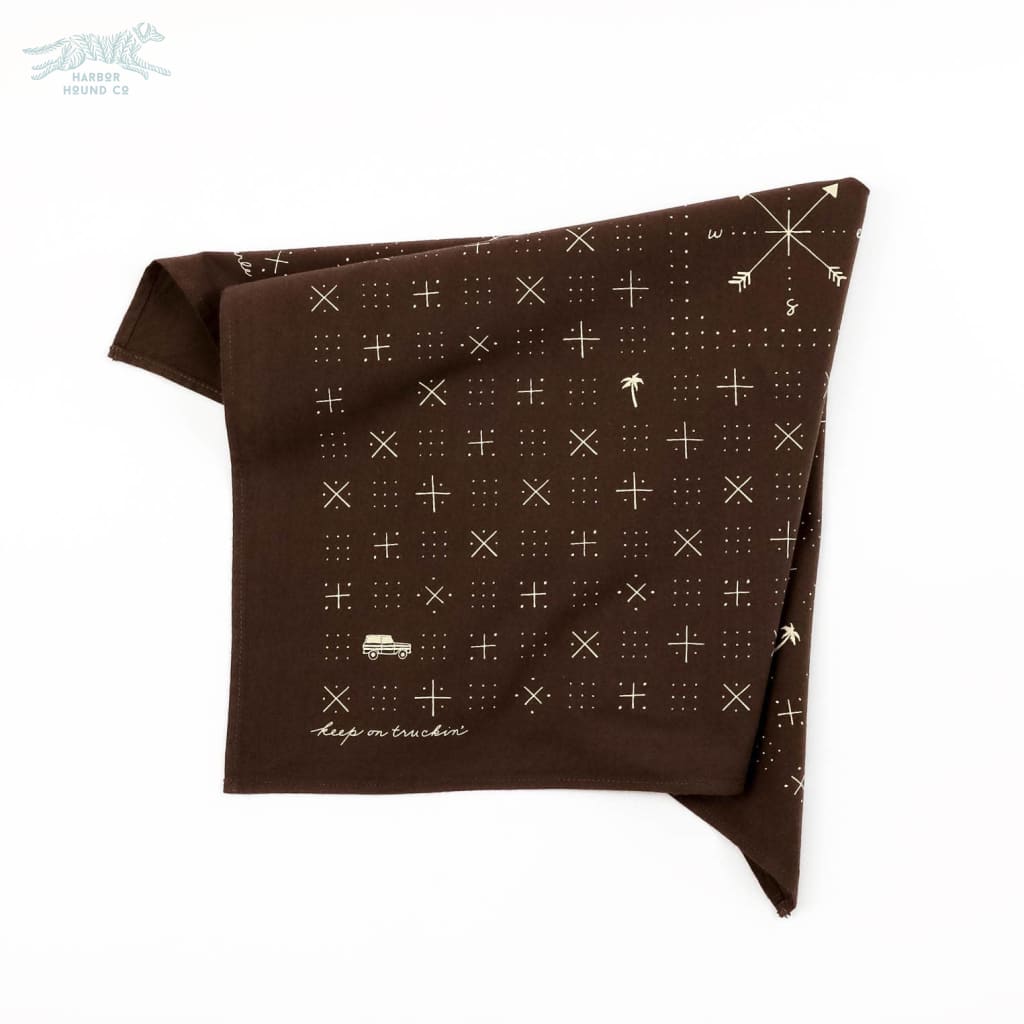 ’keep on truckin’ bandana - Jenni Earle - Accessories