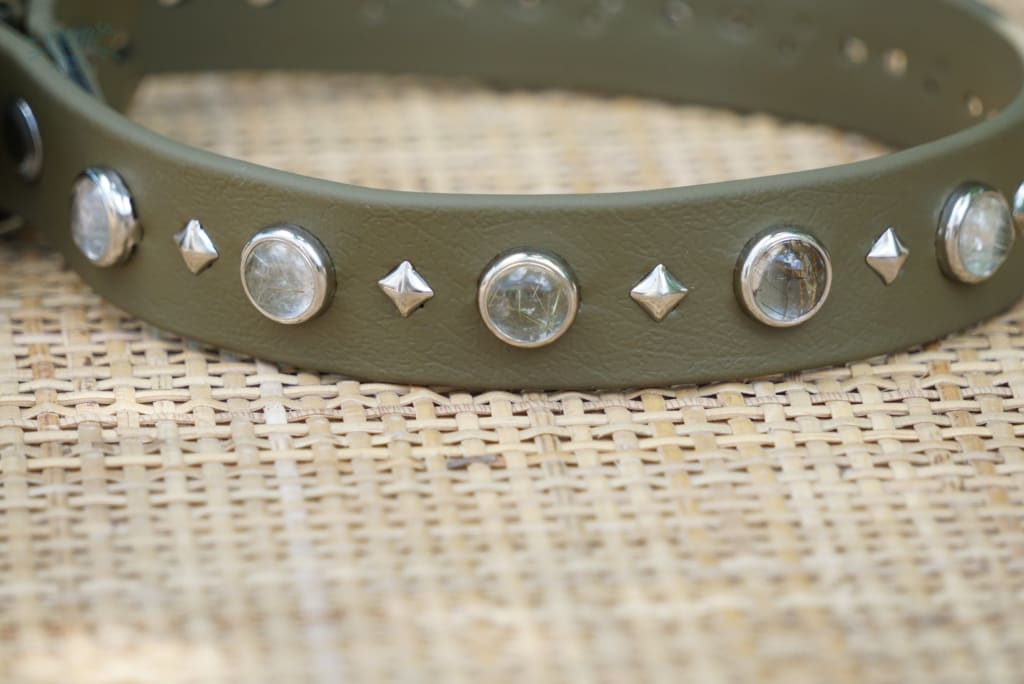 ONE OF A KIND 1 GAIA Buckle Collar 15.5-17.5