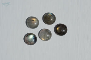 ERIS 1.5 Gemstone Buckle Collar - 15 Labradorite - Waterproof Collar