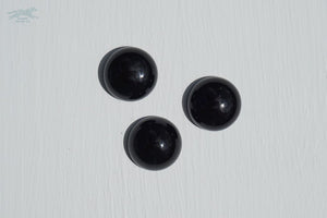 ERIS 1.5 Gemstone Buckle Collar - 30 Black Onyx - Waterproof Collar