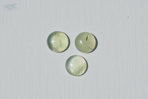 ERIS 1.5 Gemstone Buckle Collar - 8 Prehnite - Waterproof Collar