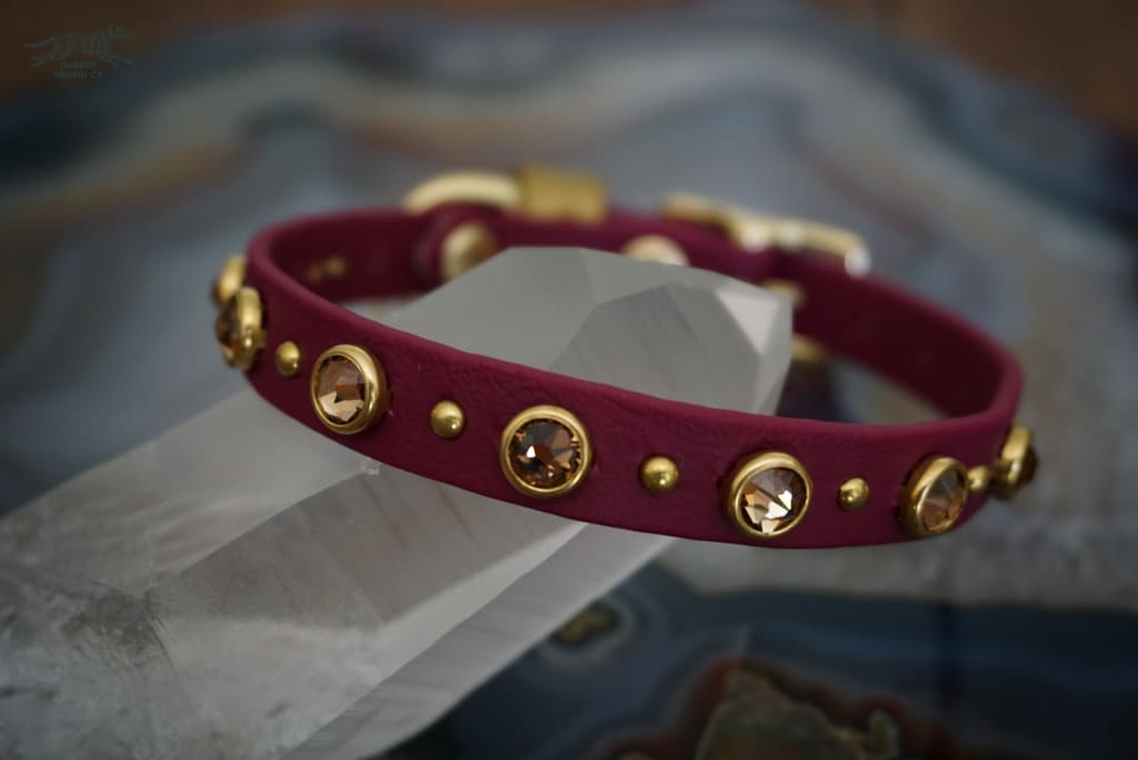Petite TOFINO Crystal Buckle Collar - Waterproof Collar