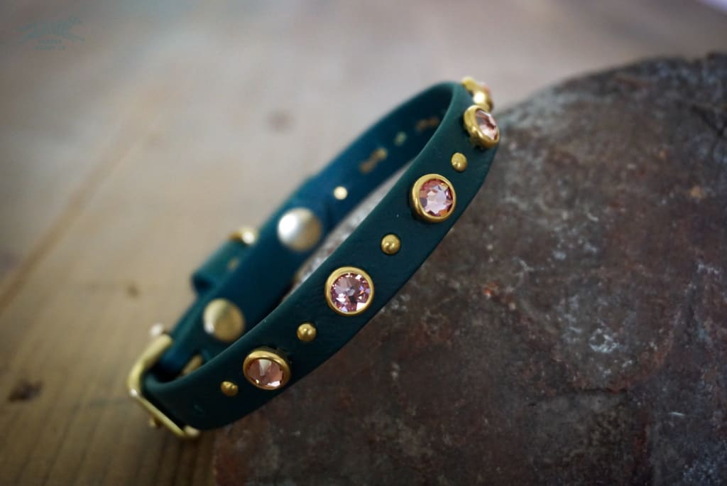 Petite TOFINO Crystal Buckle Collar - Waterproof Collar