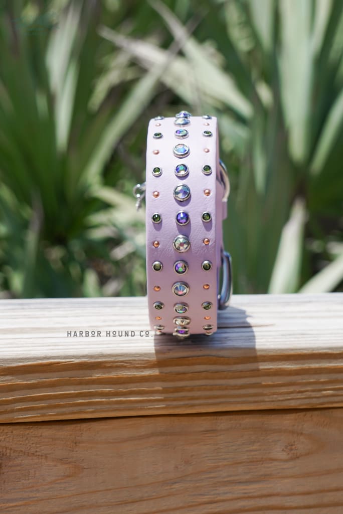 The STIORRA 1.5 Crystal Studded Buckle Collar - Waterproof Collar