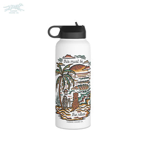 This Must Be the Place Stainless Steel Water Bottle Standard Lid - 32oz / White - Mug