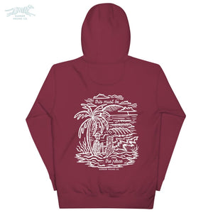 This Must Be the Place Unisex Hoodie - Maroon / S