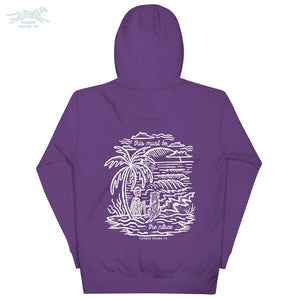 This Must Be the Place Unisex Hoodie - Purple / S