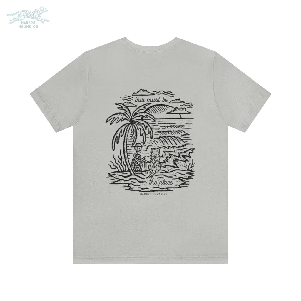 This Must Be the Place Unisex Jersey Short Sleeve Tee - 12 colors - Silver / L - T-Shirt