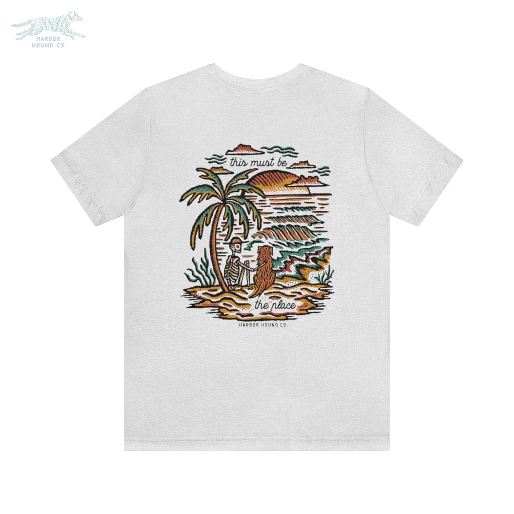 This Must Be the Place Unisex Jersey Short Sleeve Tee - Ash / XS - T-Shirt