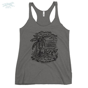 This Must Be The Place Women’s Racerback Tank - Premium Heather / XS