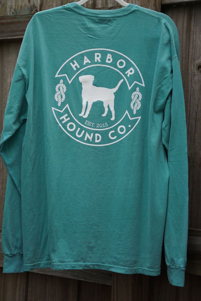 Vintage logo - TEAL Long Sleeve