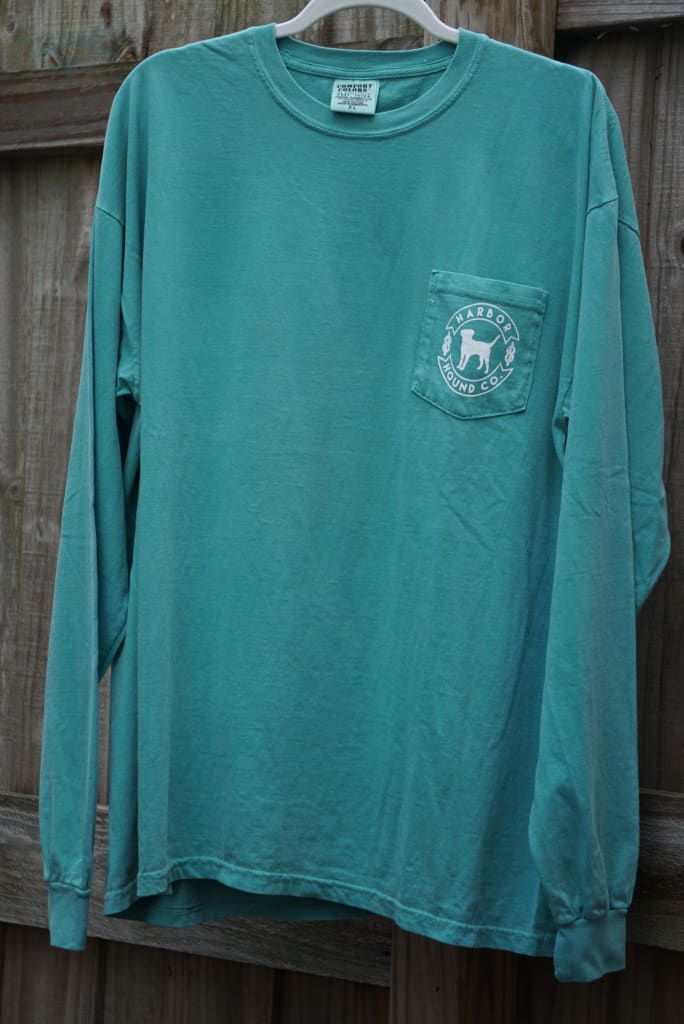 Vintage logo - TEAL Long Sleeve